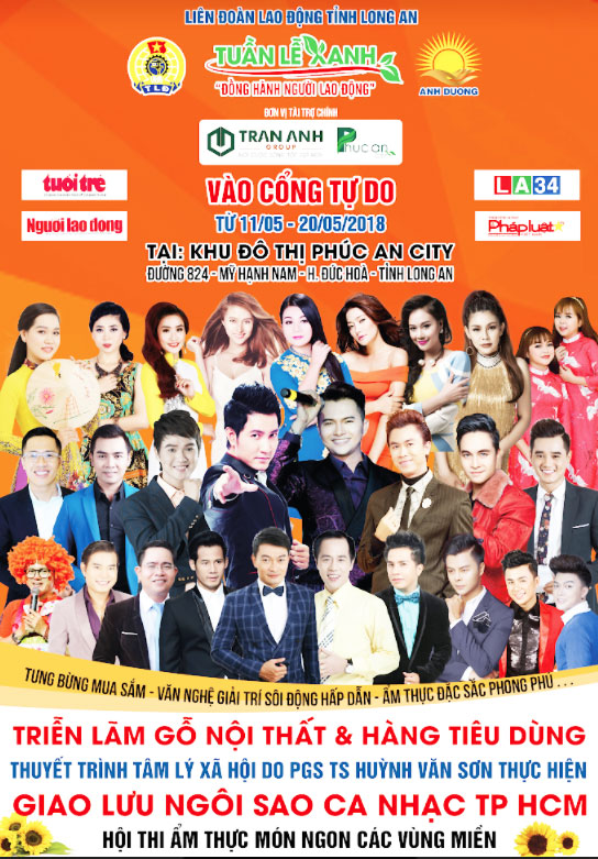 Tuần lễ xanh đồng hành cùng người lao động 2018-Long An