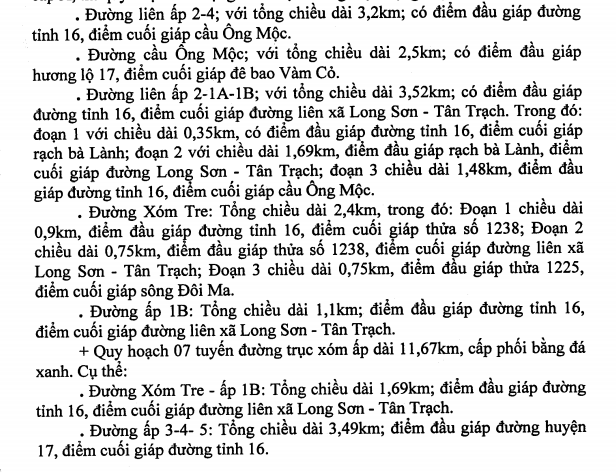 Quy hoạch hạ tầng kỹ thuật Long Sơn - 2