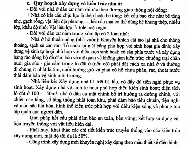 Quy hoạch xây dựng và kiến trúc nhà ở xã Long Sơn - 1