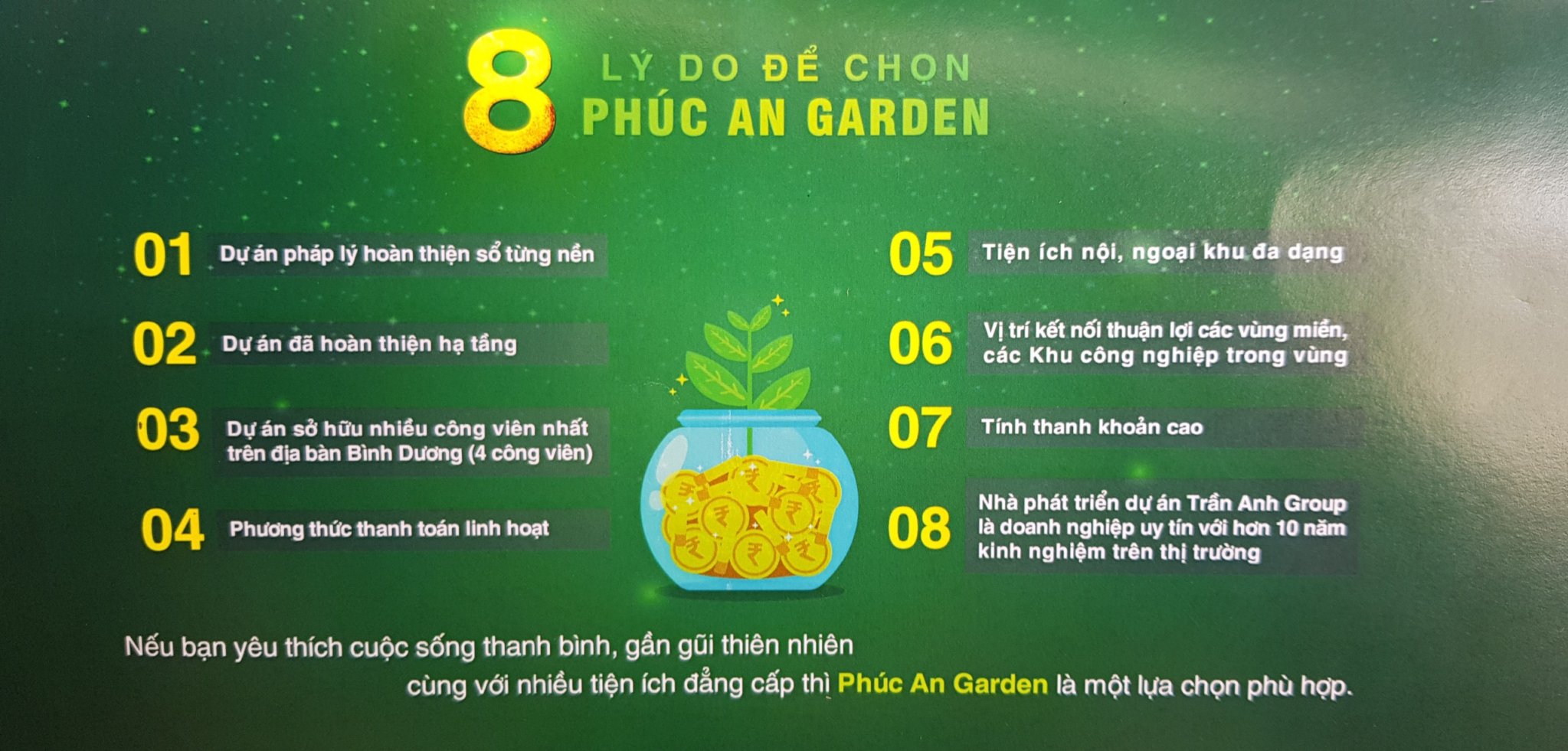8 lý do đầu tư Phúc An Garden