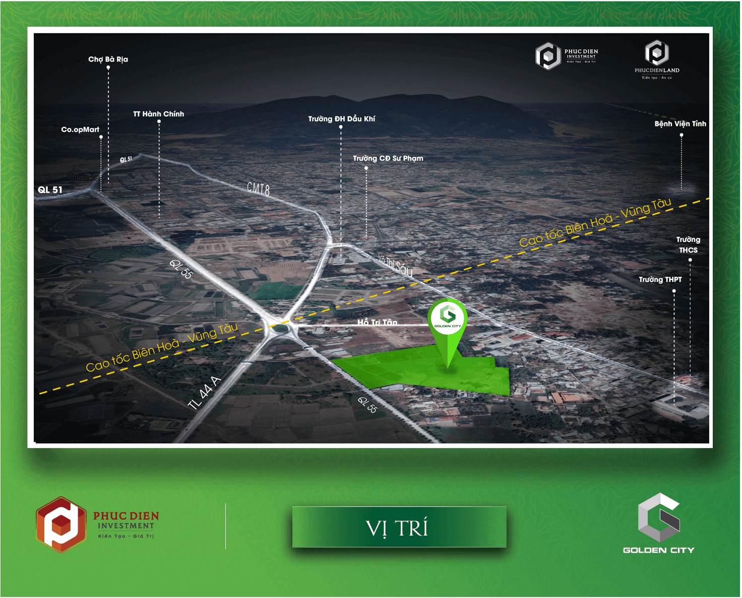 Dự án Golden city Bà Rịa - 2