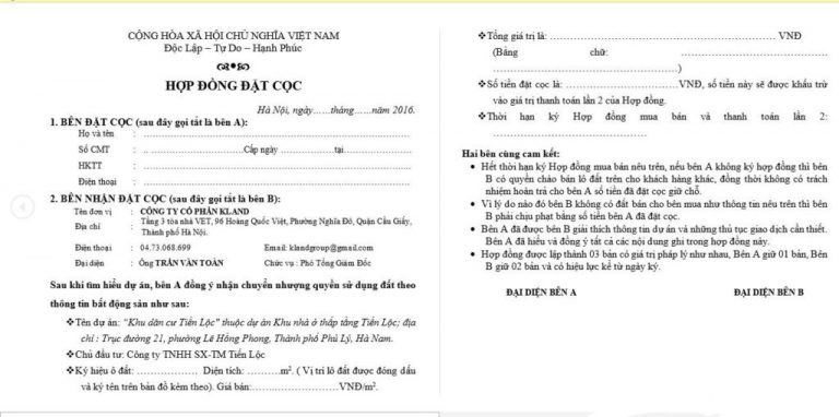Hợp đồng mua bán nhà đất - 4