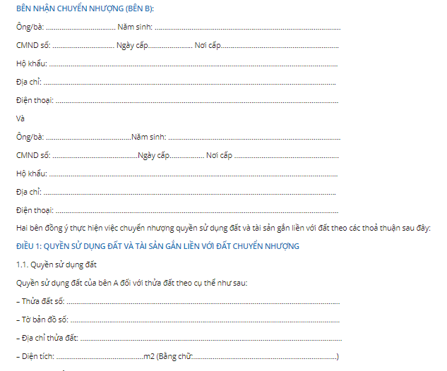 Hợp đồng mua bán nhà đất - 6