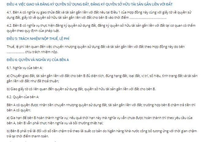 Hợp đồng mua bán nhà đất - 8