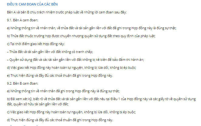 Hợp đồng mua bán nhà đất - 4