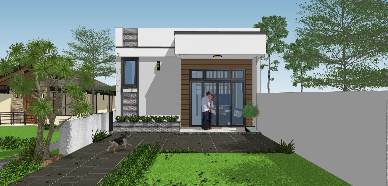 Mẫu nhà cấp 4 đẹp - 5