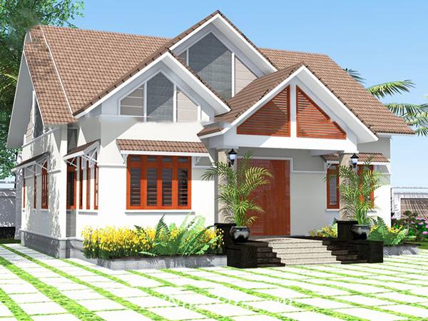 Nhà cấp 4 gác lửng mái thái - 4