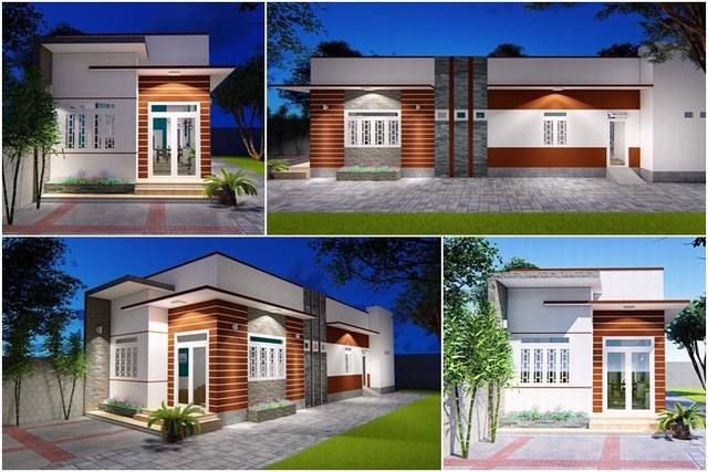 Nhà cấp 4 mái bằng 5x20 - 2