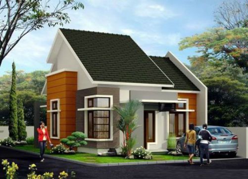 Nhà cấp 4 đơn giản mái dốc - 5