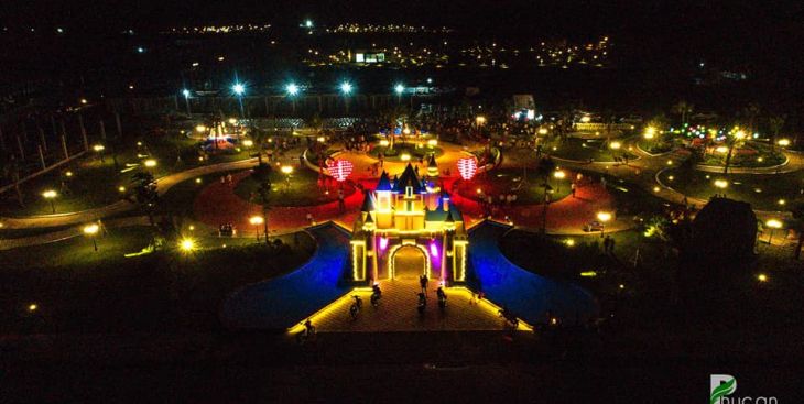 Dân Bình Dương trầm trồ Đêm hội Trăng rằm hút hơn 2000 bé tại Phúc An Garden