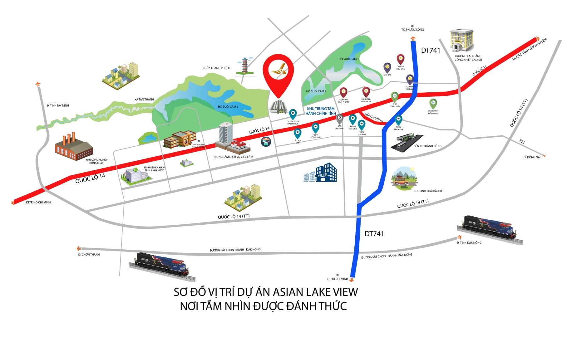 Dự án Asian Lake View Đồng Xoài - 2