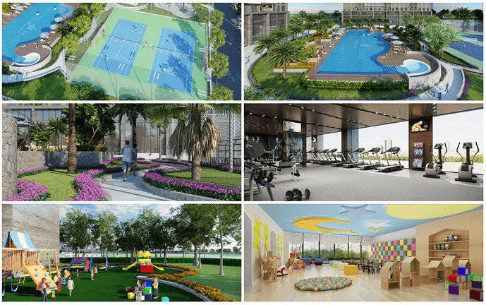 Tiện ích Golden Star Riverside Đức Hòa - 6