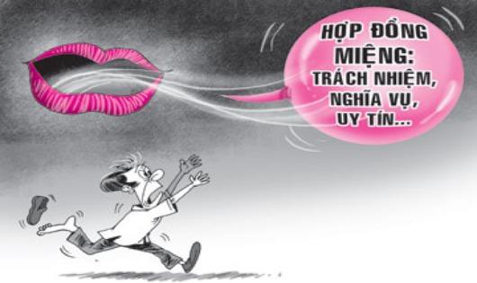 hợp đồng cho thuê nhà bằng miệng nhiều rủi ro