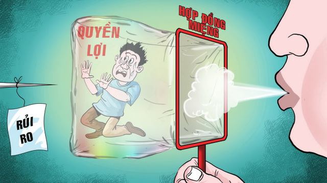 tranh chấp từ hợp đồng miệng khó giải quyết