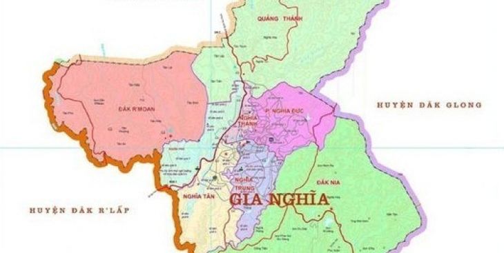 Thông tin quy hoạch thị xã Gia Nghĩa (Đắk Nông) mới nhất