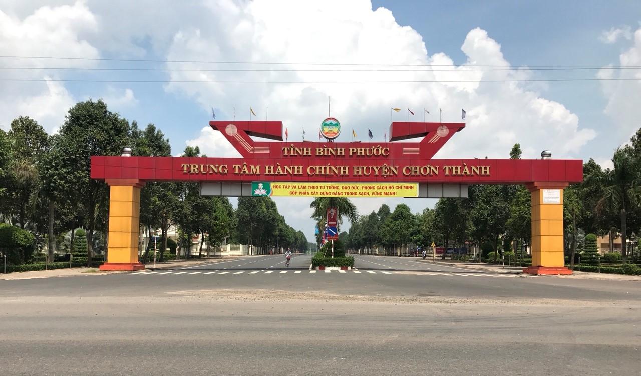 Nhà đất huyện Chơn Thành hấp dẫn nhà đầu tư