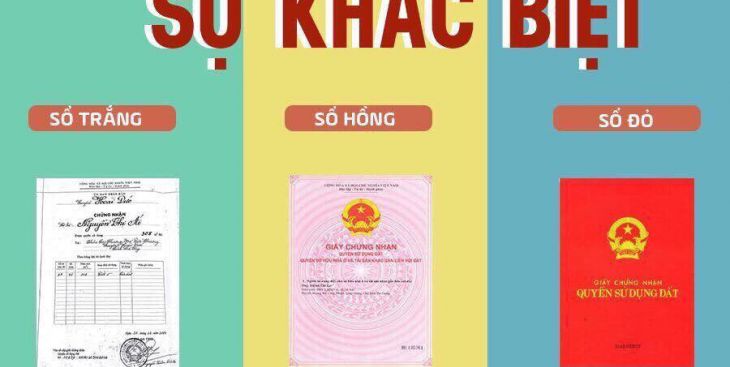 Phân biệt sổ xanh, sổ trắng, sổ hồng & sổ đỏ [Pháp Luật]