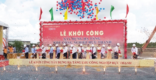 Khởi công Khu công nghiệp IDICO Hựu Thạnh