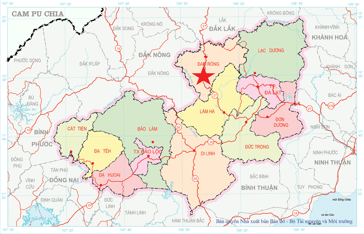 nhà đất Đam Rông - 1
