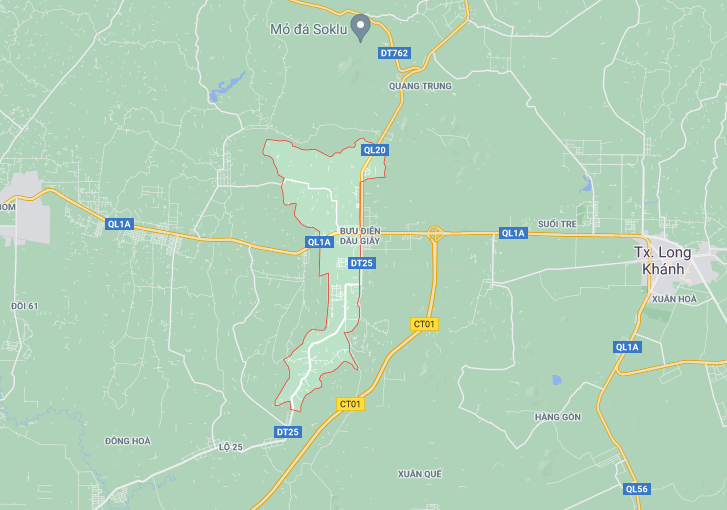 Bán đất xã Bàu Hàm 2, huyện Thống Nhất - 1