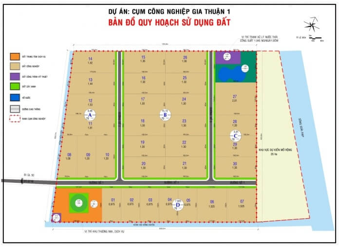 cụm khu công nghiệp Gia Thuận 1 2