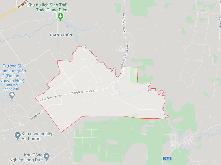 Bản đồ quy hoạch xã An Viễn - 1