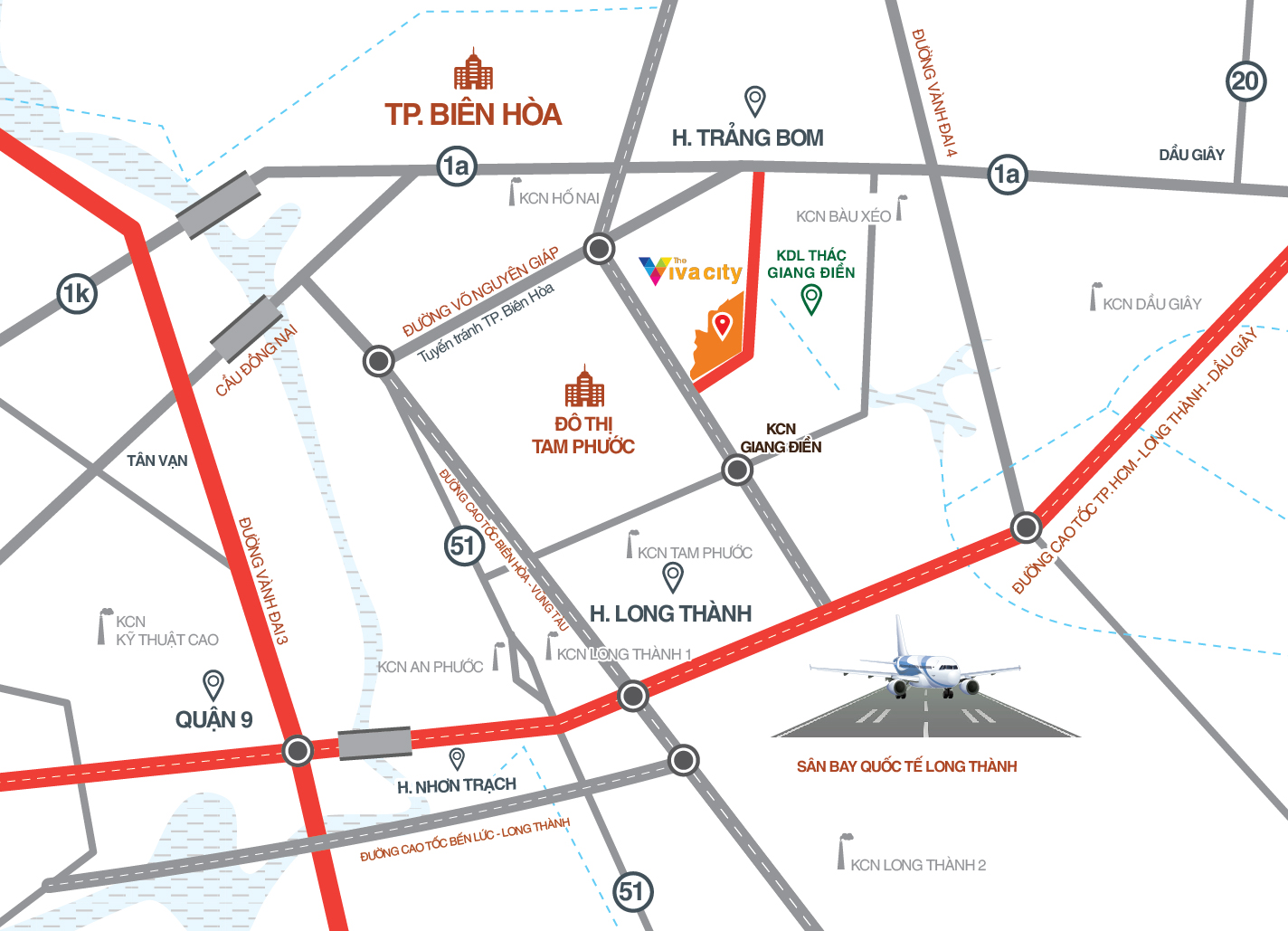 dự án Viva City Giang Điền - 2