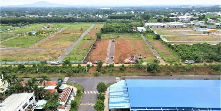 Dự án đất nền Sông Trầu bắt đầu khởi sắc