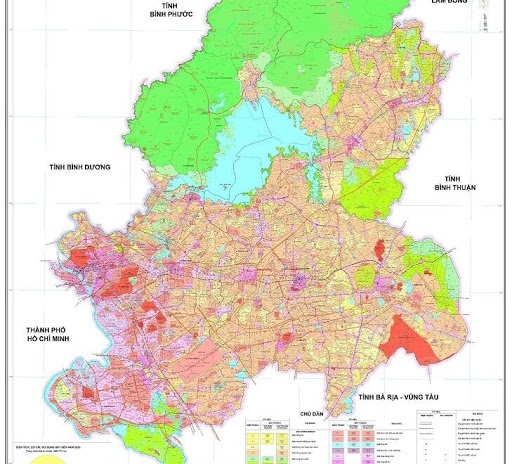 Bản đồ quy hoạch tỉnh Đồng Nai