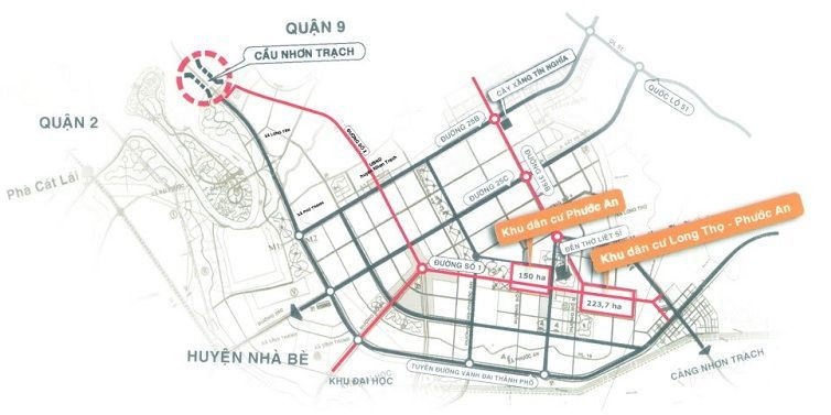 Dự án Phước An, xã Long Thọ, Nhơn Trạch