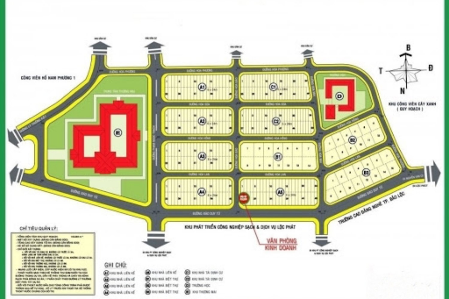 Dự án đất nền Nam Phương City Bảo Lộc