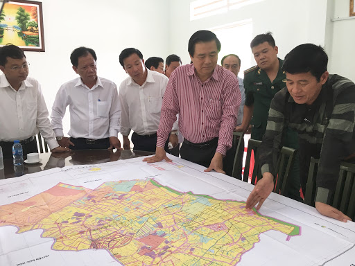 Bản đồ huyện Đức Huệ - 2