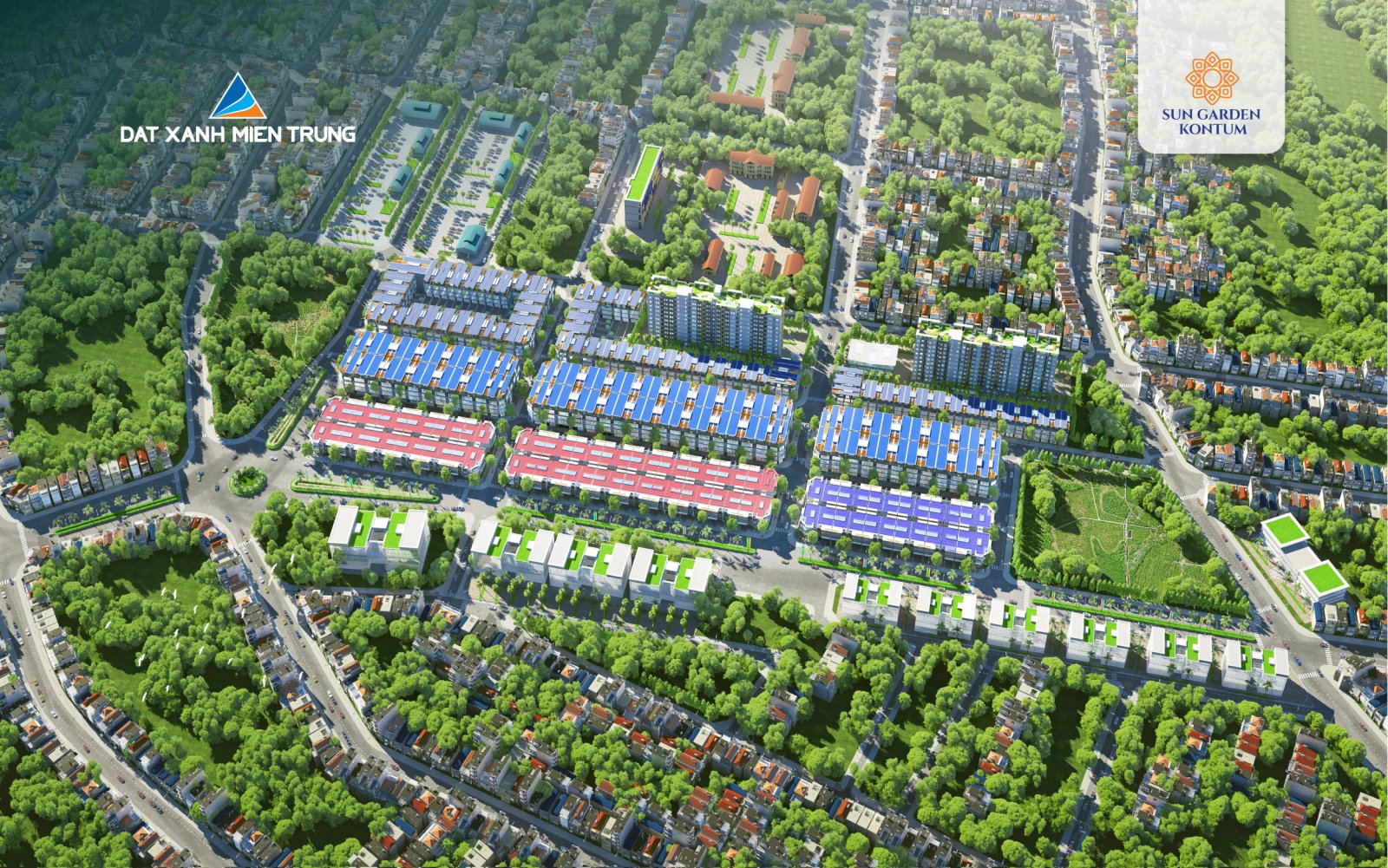 Dự án Đại Đô Thị Kiểu Mẫu Kon Tum- Sun Garden