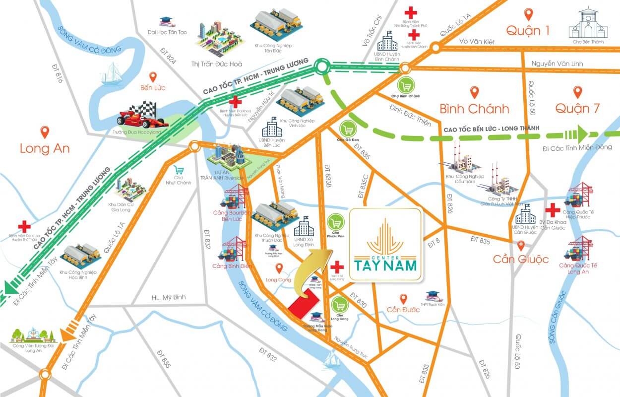 dự án Tây Nam Center Golden Land 2