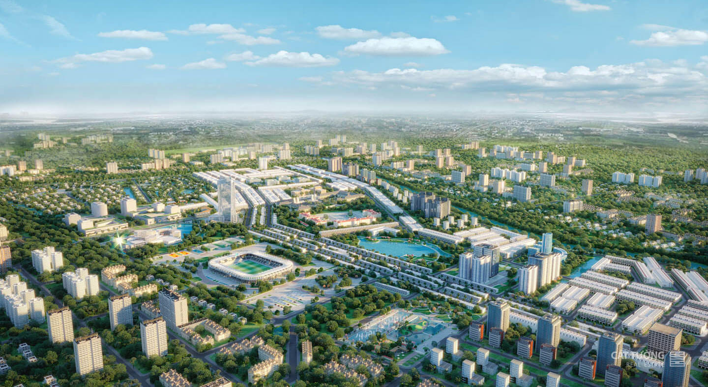 khu đô thị Sân bay Kiến Tường 4