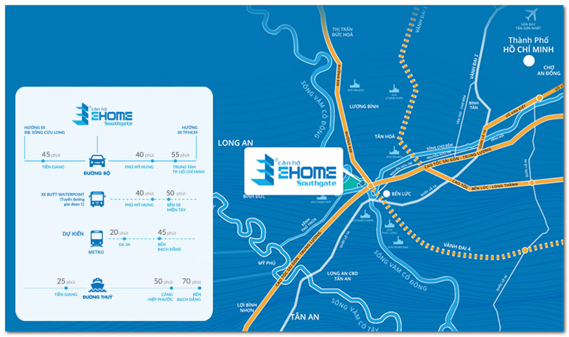 Vị trí dự án căn hộ 