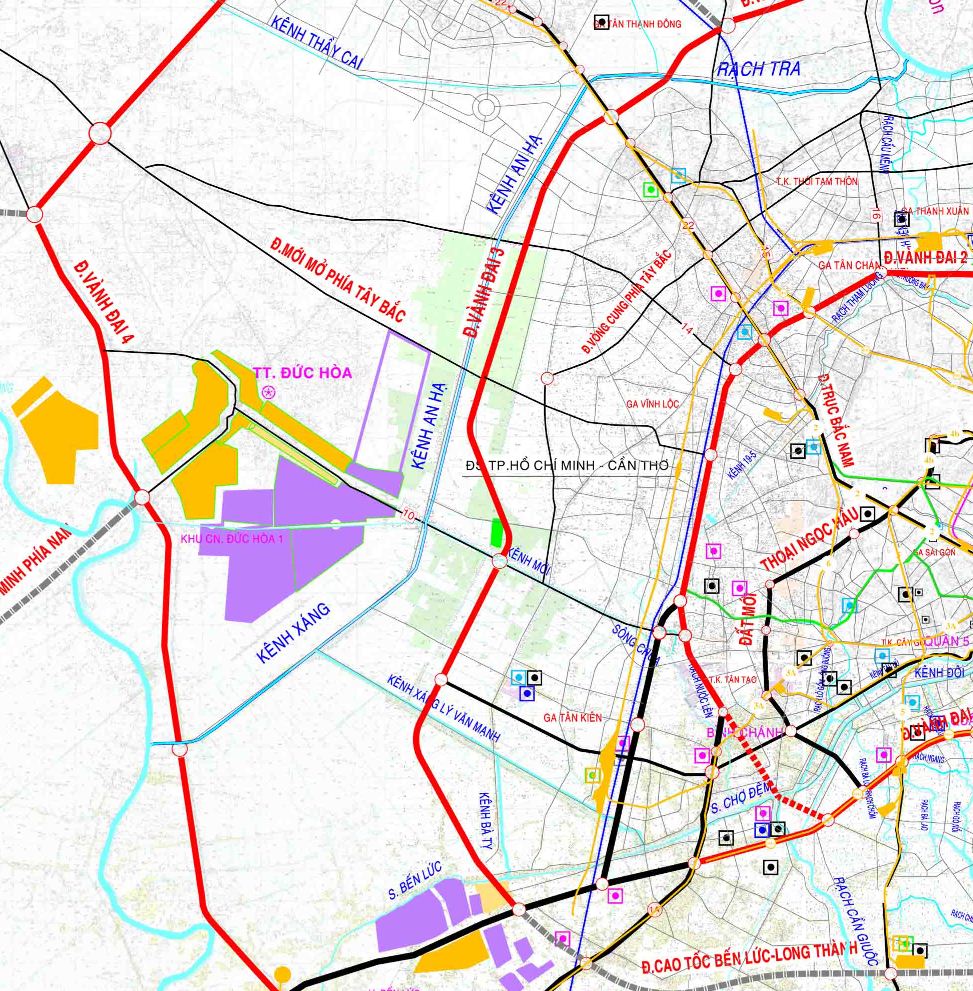 đường Vành đai 3 đoạn Bến Lức – Quốc lộ 22