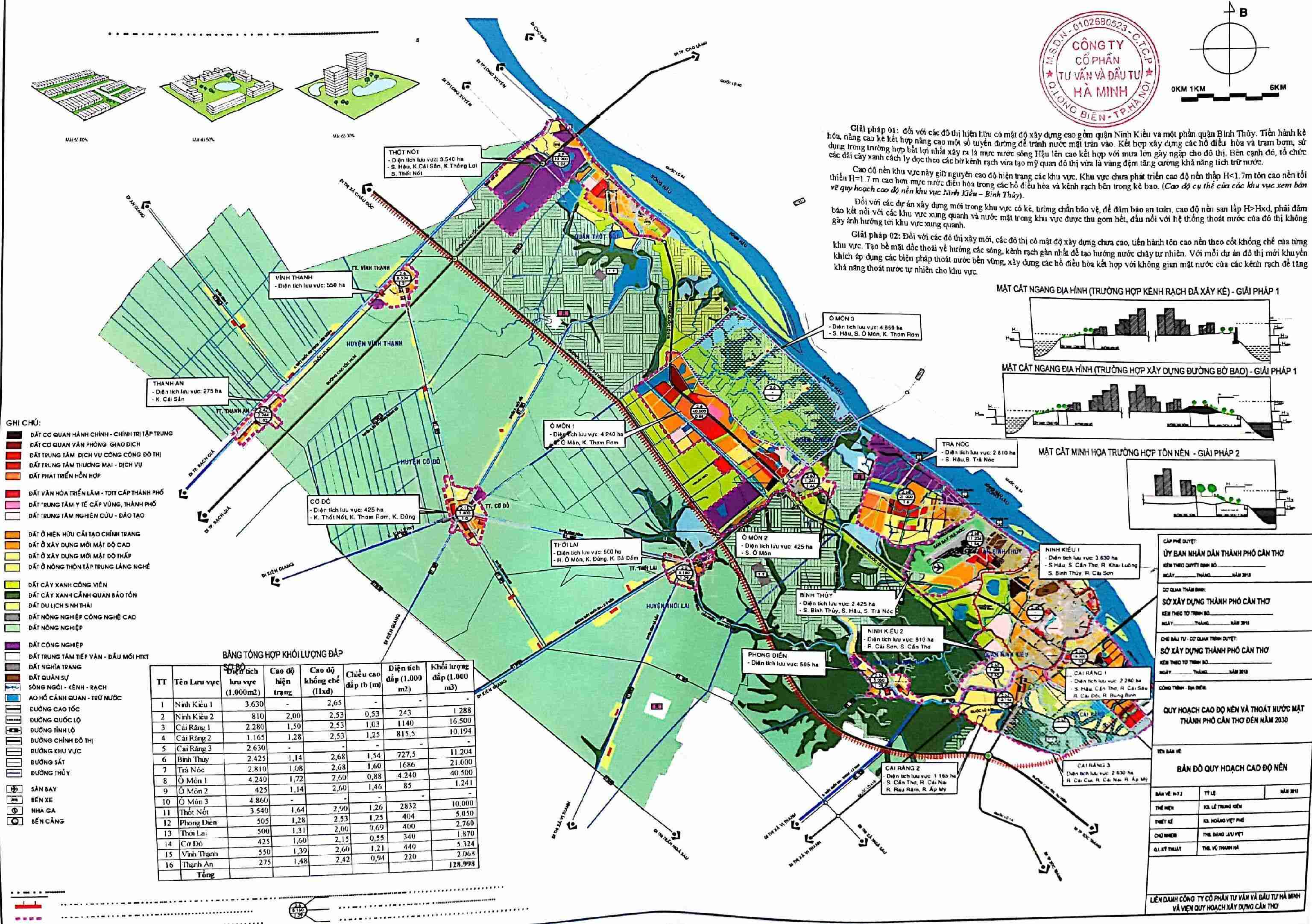 Bản đồ quy hoạch Tp. Cần Thơ