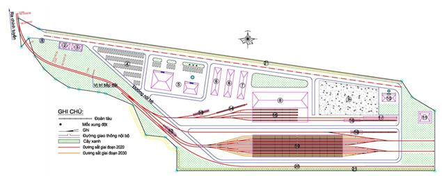 Quy hoạch 1/500 depot Đa Phước Metro số 5