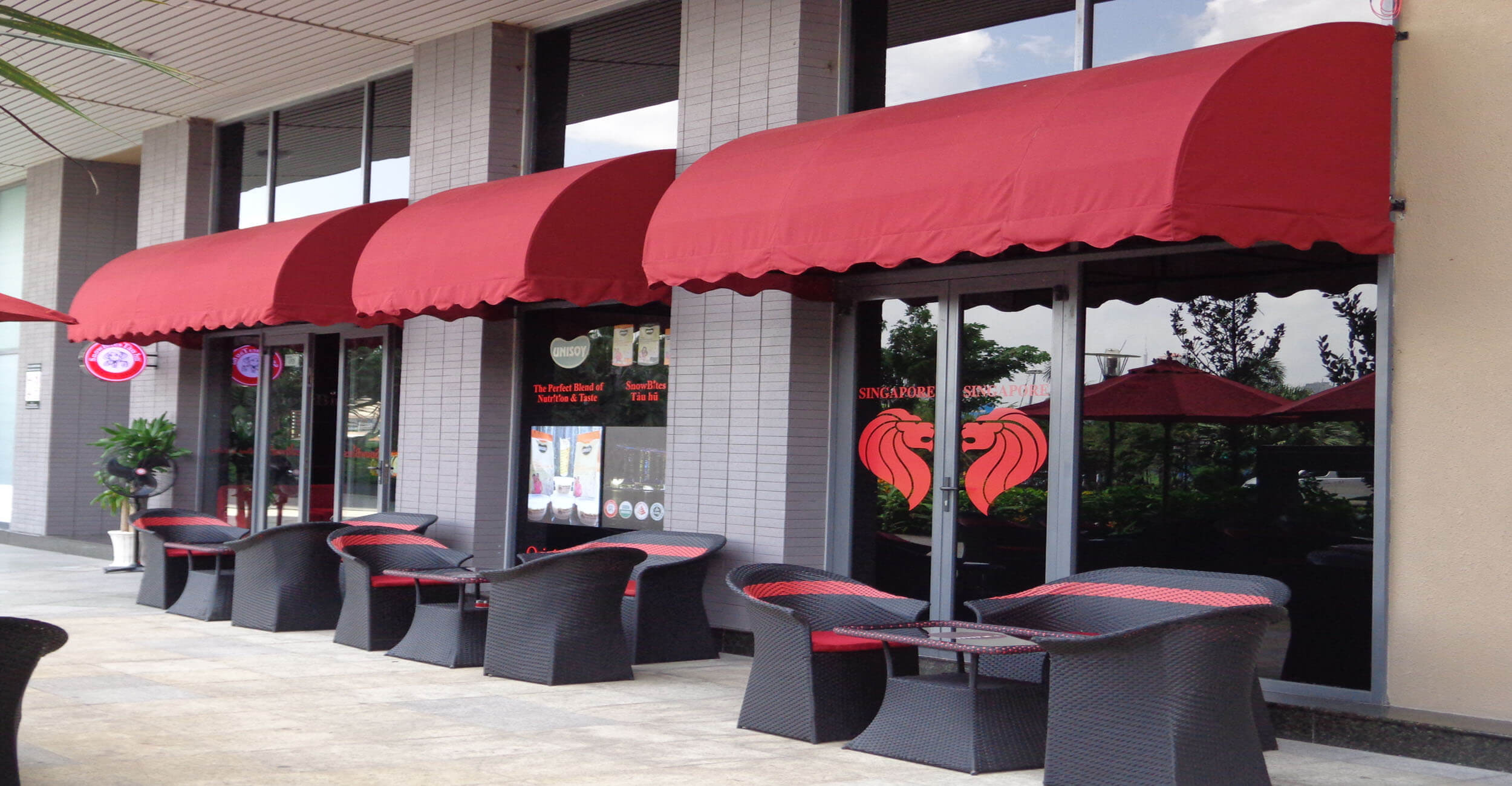 Mái vòm quán cafe 1