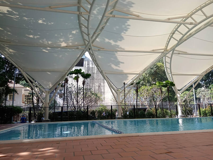 Mái vòm hồ bơi 2