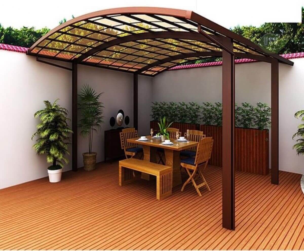 Mái vòm sân thượng 3