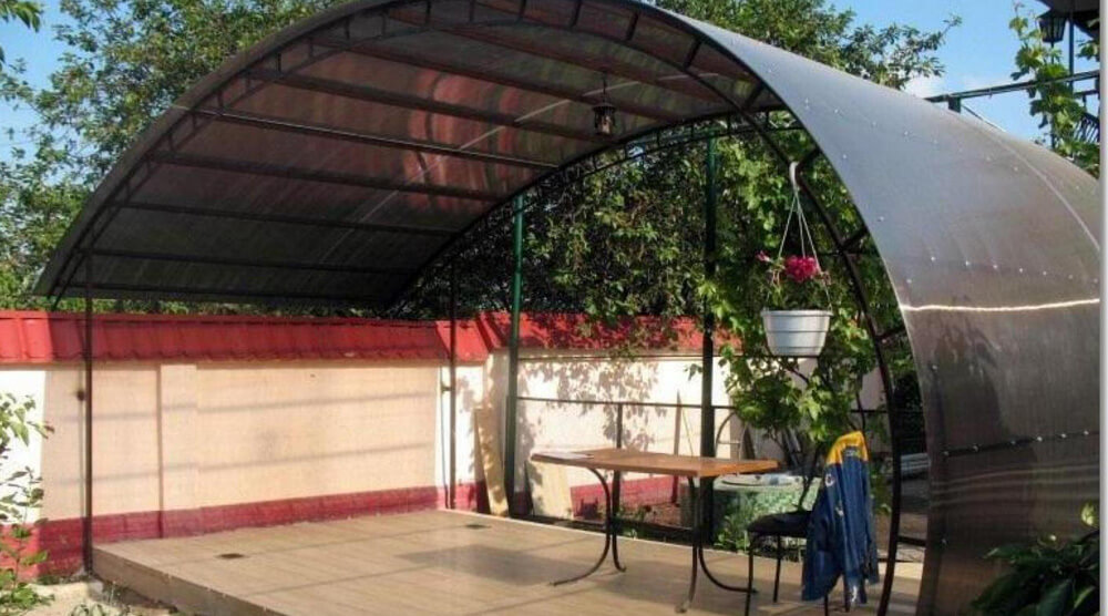 Mái vòm sân vườn 1