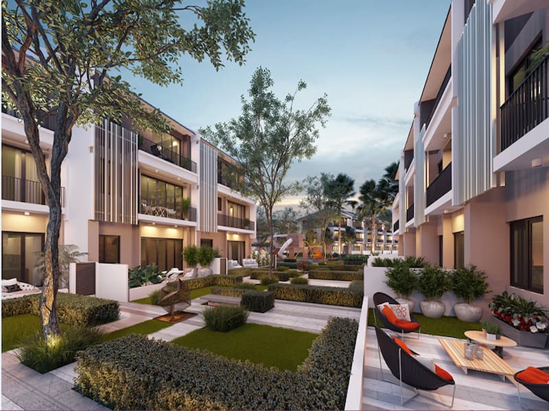 Biệt thự nhà vườn The Mansions tại Khu đô thị ParkCity Hanoi