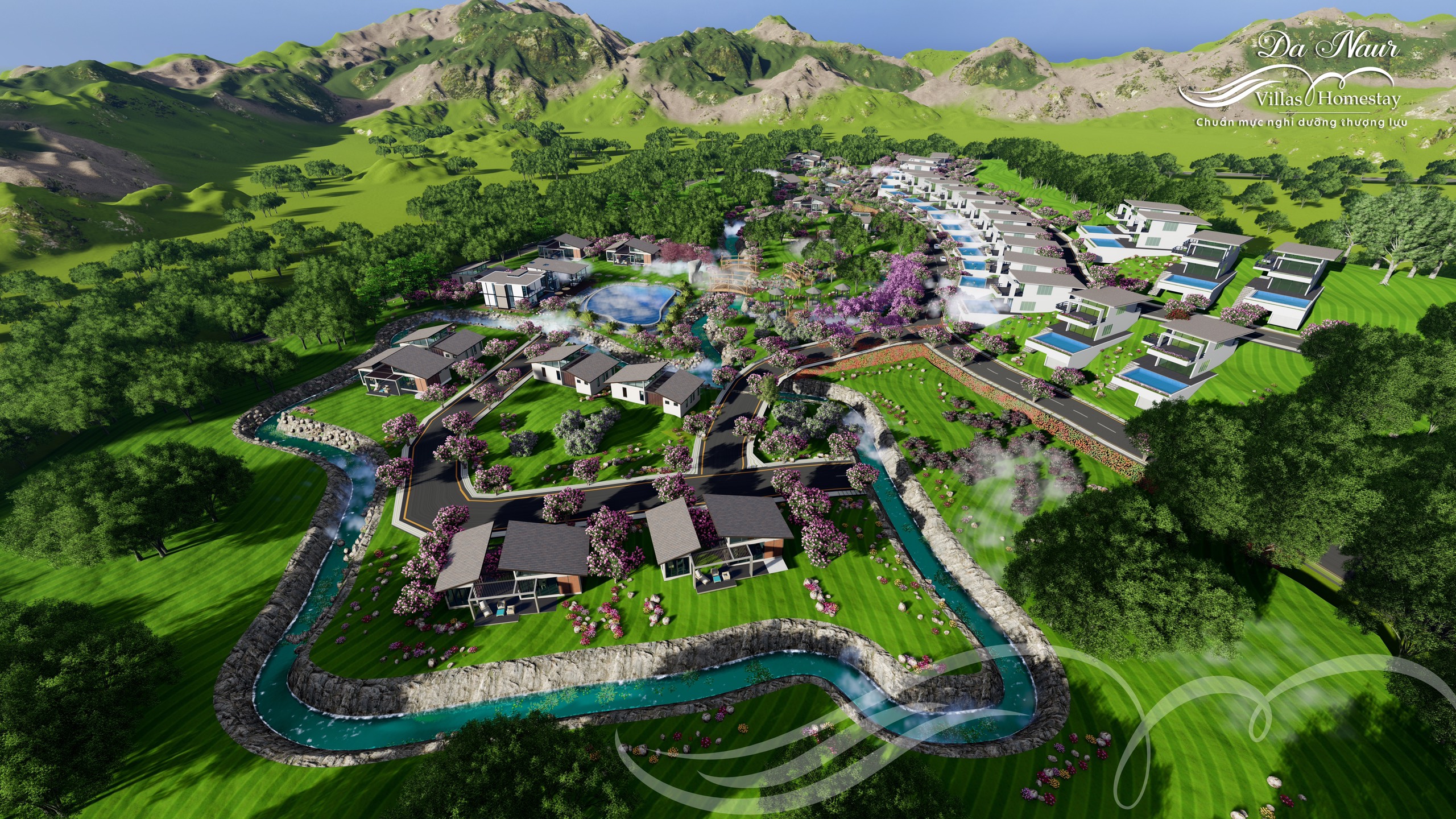 Tổng thể khu nghỉ dưỡng Da Naur