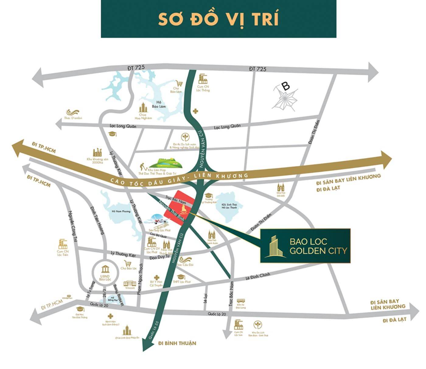 Đất nền Bảo Lộc Golden City 1