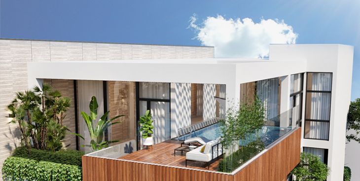 Có nên xây hồ bơi trên sân thượng không và những điều cần biết