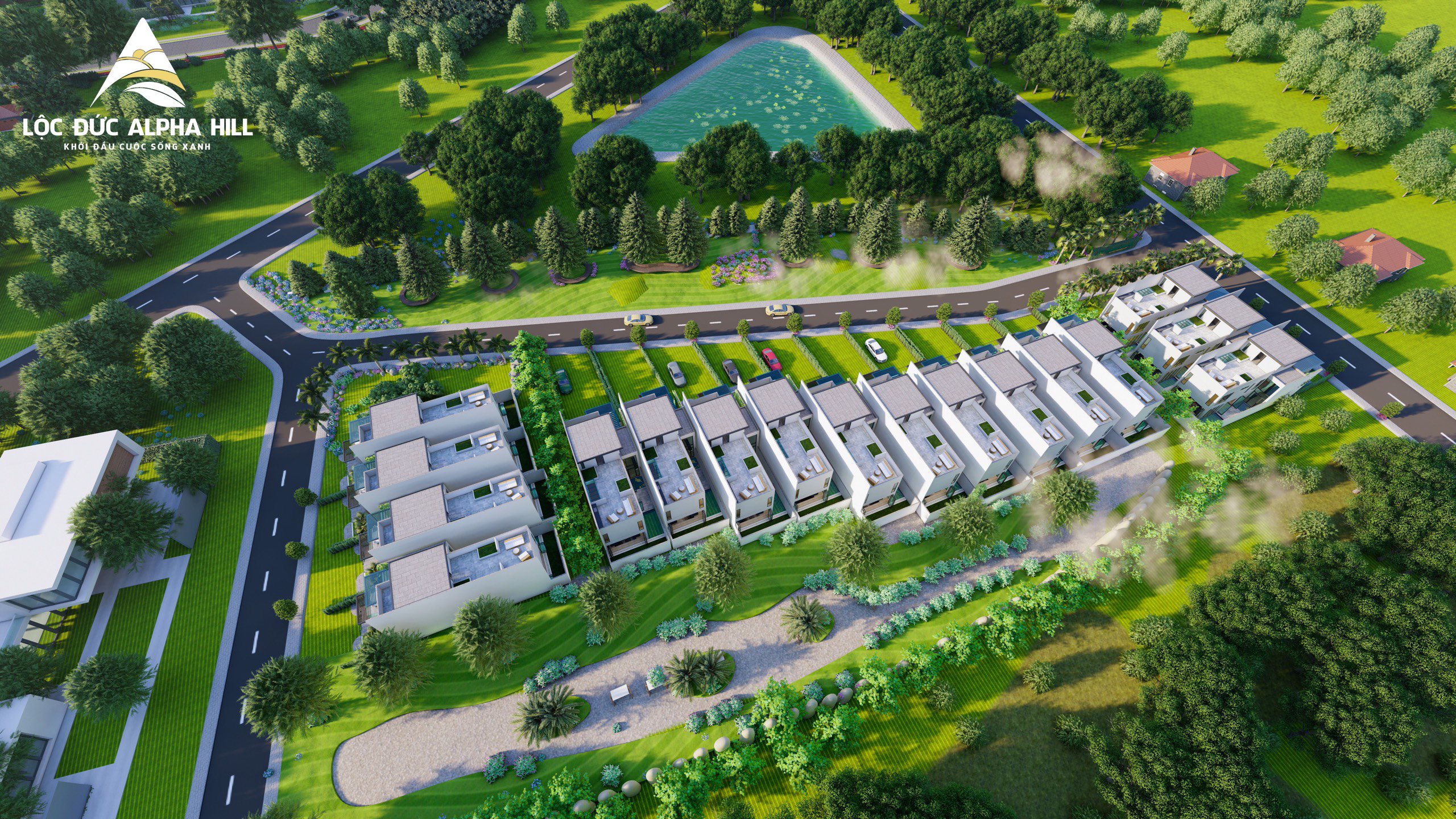 Toàn cảnh Lộc Đức Alpha Hill
