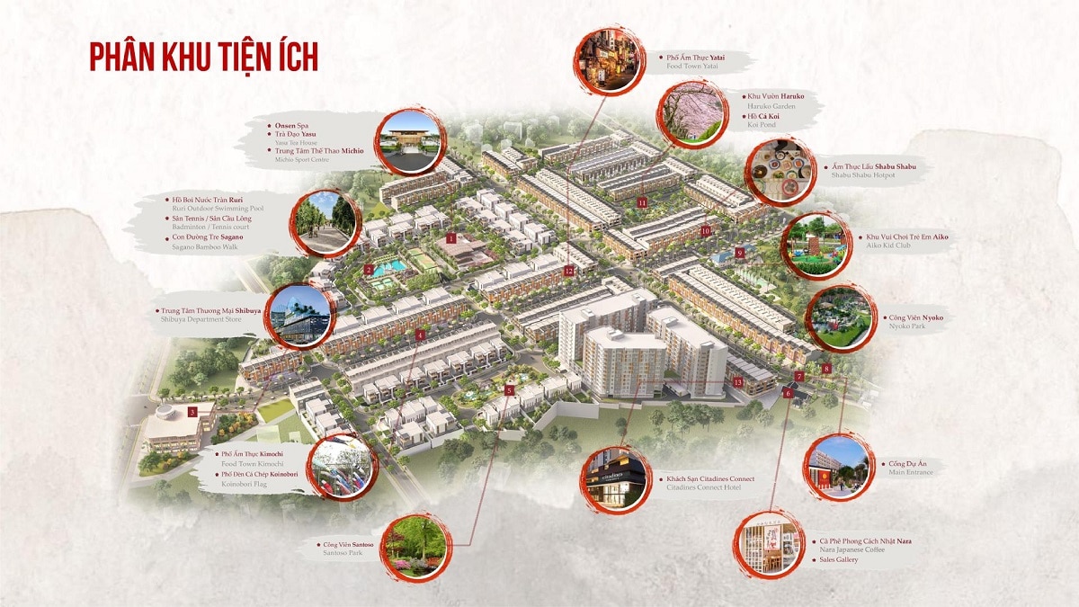 Tiện ích Takara Residence Bình Dương