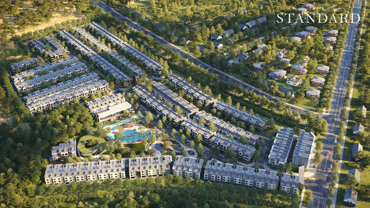 Toàn cảnh dự án The Standard Bình Dương